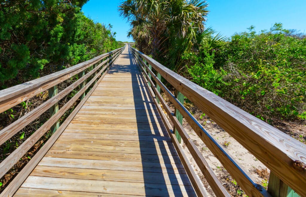 Boardwalk in the Florida Everglades